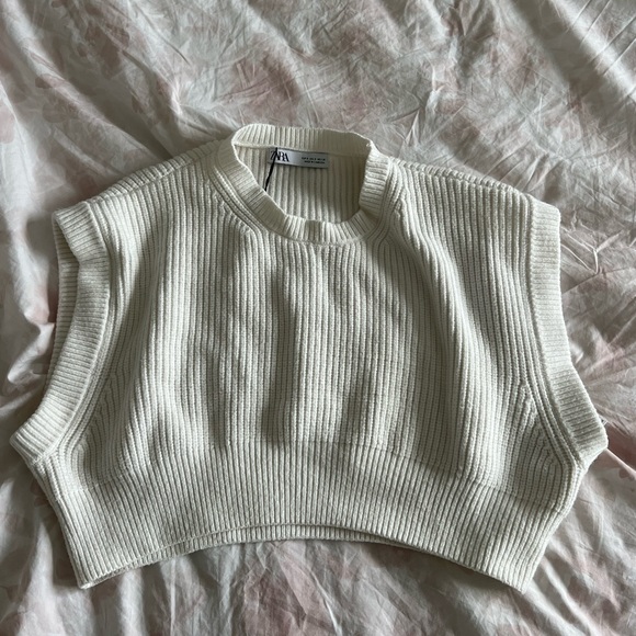 Zara Sweaters Zara Sweater Vest Poshmark